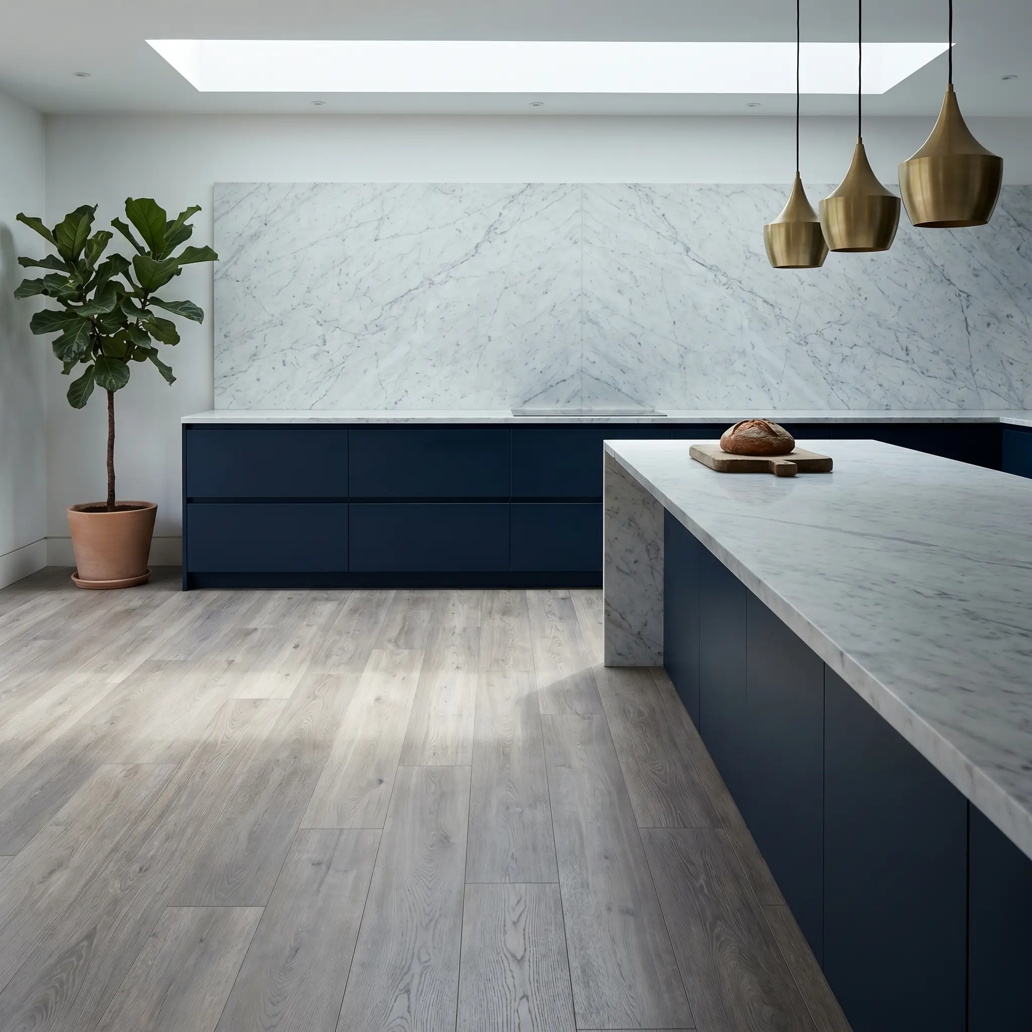 Kuchnia z panelami winylowymi